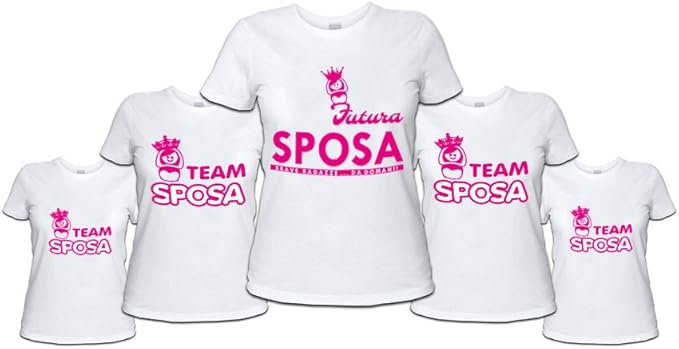 amazon magliette bianche