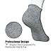 LITERRA Mens Ankle Socks 6 Pack Athletic Running Socks