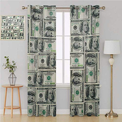 Pale Green Grey Dollar Bills Of United States Federal Reserve With