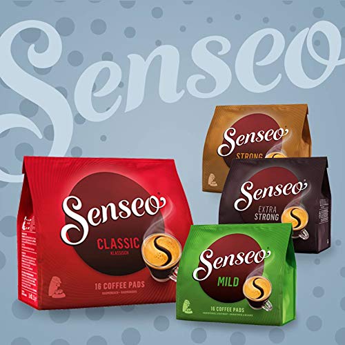 SENSEO Coffee Pods Strong Dark Roast, 160 Pods, 16Count Pods (Pack of