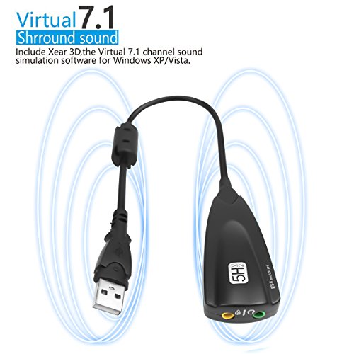 71-Sound-Card-USB-Audio-Adapter-USB-External-Stereo-Sound-Card-for-Headphone-and-Microphone-Jack-Plug-and-play-No-Drivers-NeededSC-Upgrate