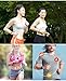 Fitness Tracker Watch, Simply Operation Walking Running Pedometer with calorie burning and steps counting by Bomxy (Red)