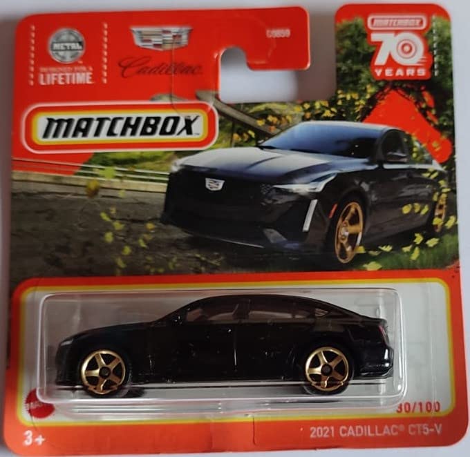 Matchbox 2021 Cadillac CT5-V 30/100 Series 2023 Black