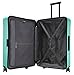 Centurion Premium Luggage Polycarbonate Hardside Spinner (26 inch, Tiffany Green)