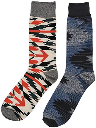 Topaz Sun 2 Pair Socks Southwest Tribal Designs