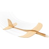 Barsha Space Balsa Wood Airplane Toys Set | Balsa Wooden Airplane Kits | 1 Set Balsa Wood Glider Planes Model Toy Airplane Kits | Classic Toys for Adult