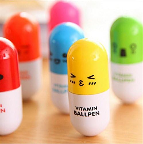 20pcs lovely kawaii pill ballpoint pen Cute learning stationery Student prize