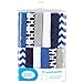 Luvable Friends Unisex Baby Cotton Rich Washcloths, Fishes, One Size