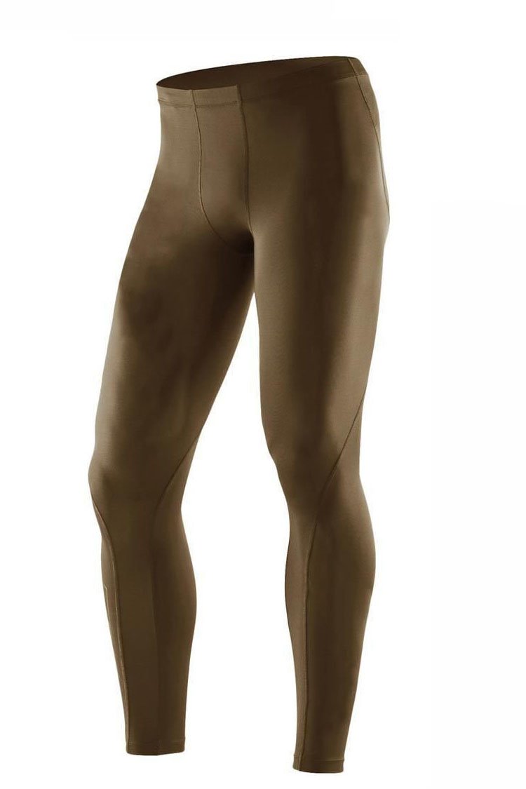 2XU Military Men's Recovery Compression Tights Made In USA, Coyote