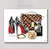 luxury fashion brands art print of watercolor painting, (NO FRAME), 5