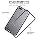 RANVOO iPhone 8 Plus/iPhone 7 Plus Premium Bumper Case, Flexible Protective Aluminum TPU Hybrid Bumper Frame [Support Wireless Charging] for Apple iPhone 8 Plus and iPhone 7 Plus, Jet Black [Armor]