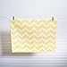 DII Kitchen Towel Collection Decorative Cotton Dishtowel Set, 18x28, Yellow Chevron, 2 Piece