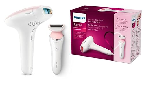 title=Philips SC1993/04 Lumea Advanced Promo Pack- Epilatore a Luce Pulsata e Rasoio