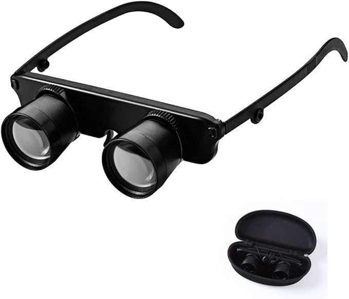 Telescope Glasses Magnifier Loupes Foldable Binoculars