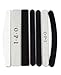 Malloom 7pcs Nail Polisher Plastic Nail Polishing Curve File Buffing Sanding UV Gel Polisher