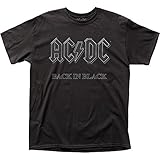 AC/DC - Back in Black Logo T-Shirt Size XXXL