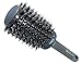 Round Ceramic Ionic Nano Technology Hair Brush by Better Beauty Products, XL/2 inch/53mm inch Barrel with Double Bristles, Natural Boar and Nylon Bristles, Professional Salon Brush, Gray Color Combo