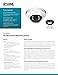 D-Link Systems DCS-6004L HD PoE Mini Indoor Dome Network Camera (Black/White)