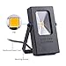 LOFTEK Outdoor Plug in Light 2-Pack, Nova Mini 10W LED Flood Light, 800 Lumens, Soft White 5000K Spotlight, IP65 Waterproof Outdoor Security Spotlight, Black