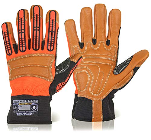 Mec Dex MECPR-610M Rough Handler C5 360 Mechanics Glove, Medium