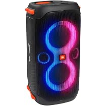 JBL ワイヤレススピーカー partybox 110 JBL, Caixa de Som, PartyBox 110, Resistente À Águá - Preta