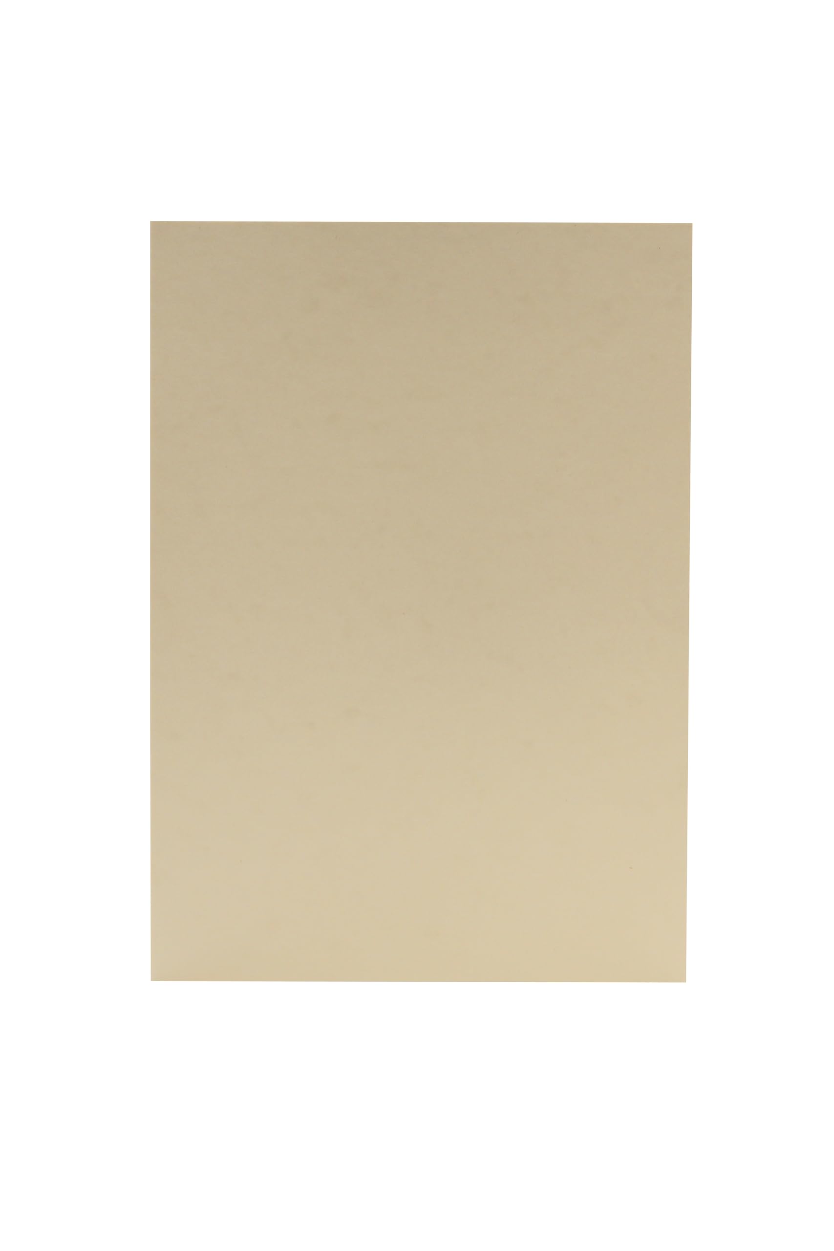 Clairefontaine - Ref 3181Z - Europa Coloured Card (Pack of 50 Sheets) - A4 (297 x 210mm) Size, 265gsm, 300 Micron Mottled Pressboard, Acid Free - White Colour