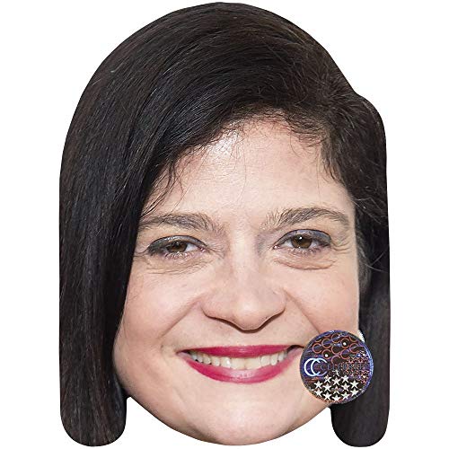 Celebrity Cutouts Alex Guarnaschelli Big Head. Larger Than Life mask.
