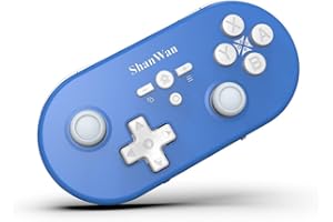 ShanWan Wireless Bluetooth Controller is Compatible With the Switch/Switch 2 (Firmware Update Required), Steam Deck, PC, Android, iPhone, iPad, and macOS. It Features Customizable Buttons and Macros, Motion Controls, linear Motor Vibration, Joysticks, Triggers, and a D-pad