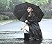 LINENLUX Rain Jacket Women Raincoat Jacket Women Raincoat Women Rain Jacket for Women (Black Point(Chest:40In))