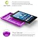 Poetic TurtleSkin All-New Amazon Fire HD 8 2017 Rugged Case with Free Stand Heavy Duty Silicone and Sound-Amplification feature Cover for Amazon Fire HD 8 2017 (7th Generation,2017 Release) Purple