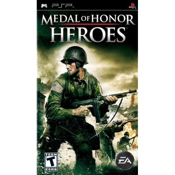 Jeu PSP MEDAL OF HONOR HEROES 2 - version platinum