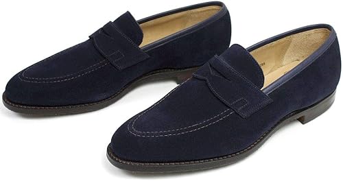 Amazon クロケット ジョーンズ ローファー シドニー ネイビースエード Sydney Ocean Suede 9 27 5 ビジネスシューズ