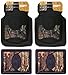Browning Arms Company Buckmark Logo Infinity Camo Car Truck SUV Front & Rear Seat Heavy Duty Trim-to-Fit Rubber Floor Mats - 4PC