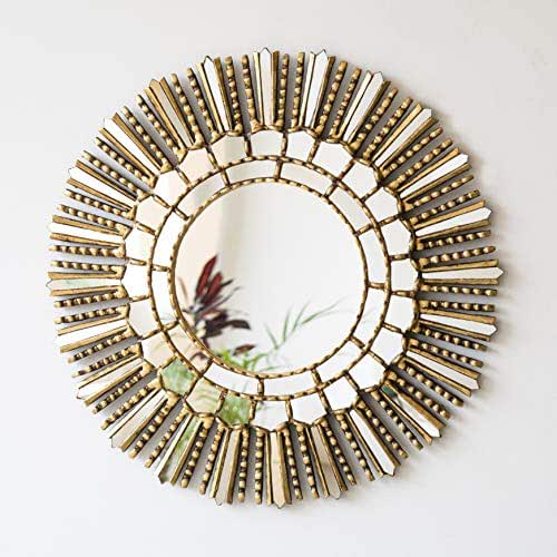 Decorative Round Sunburst Mirror Wall Decor 23