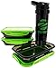 6 Pack FitnessInnovator 300 Meal Management System (Black/Neon Green Bonus)