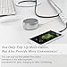 Cable Wires Organizer, Jelanry Coiled Tube Cable Management PC Cinema TV Cables Sleeve with Cord Organizer Clip Hide Wires Cover Cables, to Keep Desk Tidy, to Protect Cable from Pet's Bite White