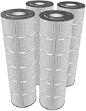 Hayward CX1380XREPAK4 550 Square Feet Cartridge Element Replacement for Hayward SwimClear In-Ground Cartridge Filter, Pack of 4