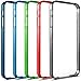 Alpatronix BX120 Additional & Extra Color Bumpers for iPhone 5 / 5S Battery Case - 5 Pack (Assorted Colors - Gray, Red, Green, Blue, Black)