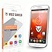 Galaxy S5 Screen Protector, Volt Shield Samsung Galaxy S5 Glass Screen Protector Lifetime Replacement Warranty Tempered Glass Bubble-free Scratch Proof High Definition (HD) Ultra Clear Easy to Install