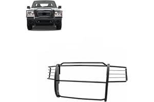 BLACK HORSE OFF ROAD Black Horse Grille brush Bumper Guard Modular Black Compatible with 2001-2012 Ford Ranger|2001-2012 Ford Ranger-17FR20MA