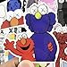 KAWS Laptop Stickers, Cute Cartoon Vinyl Computer Waterproof Water Bottles Skateboard Luggage Decal Graffiti Patches Decal 65Pcs Pack
