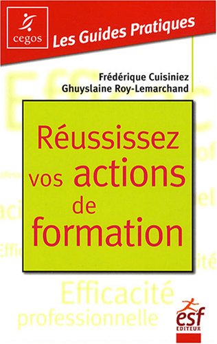 Réussissez vos actions de formation
