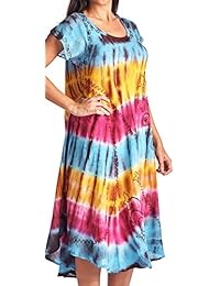 Vestido de mujer Umbrealla de alta longitud con mangas de gorra.