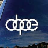 Dope Rings Symbol Car Window Vinyl Decal Sticker 6