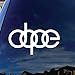 Dope Audi Car Window Vinyl Decal Sticker 6