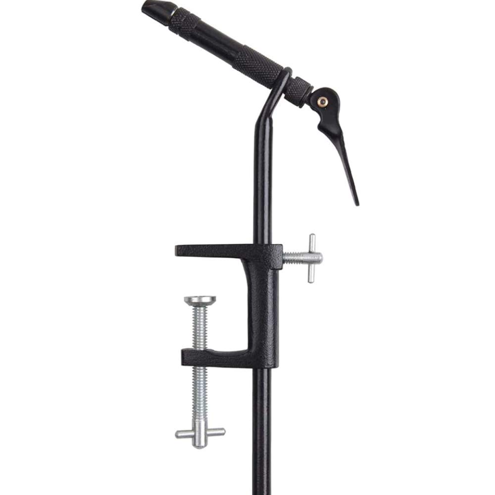 ANCLLO Fly Tying Vise Tool, Aluminium Alloy Fly Lure DIY Maker, Rotary Vice Tool, Fishing Accessory