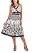 Pistachio Women's Sun Flower Flowing Knee Length Summer Dress