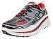 Hoka One One Mens Stinson 3 ATR Running Sneaker Shoe, Grey/Orange Flash, US 10.5