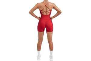 SUUKSESS Women 2 Piece Workout Sets Padded Tank Tops Tummy Control Leggings Gym Outfits