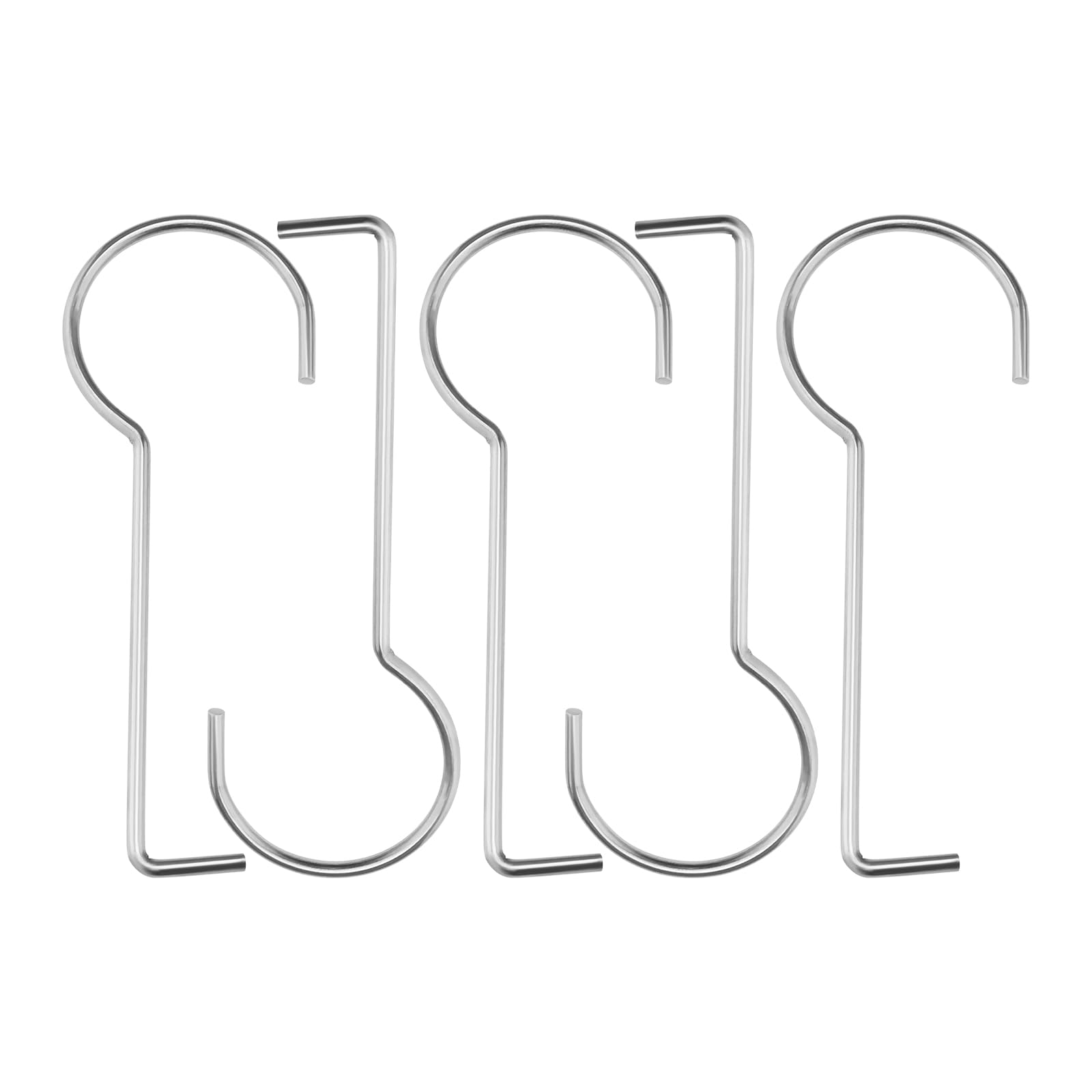 OTOTEC 5pcs Drain Grid Puller Stainless Steel Drain Key Lifting Hooks Drain Gutter Lifting Hook for Kitchen Bathroom Floor Drain Roof Shower